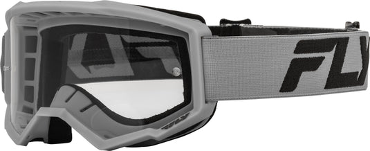 Silver/Charcoal / Clear Lens