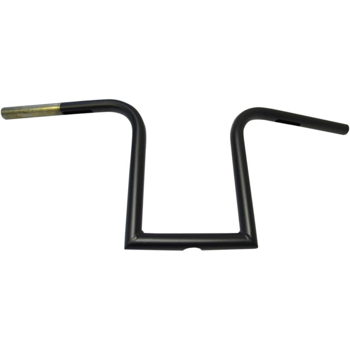 La Choppers LA-7381-10M 1in. Old School Bourbon Ape Hanger Handlebar - 10in. - Black