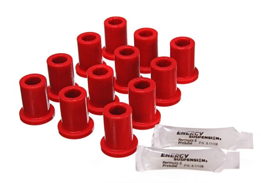 Energy Suspension 8.2105R ES Spring/Shackle Bush - Red