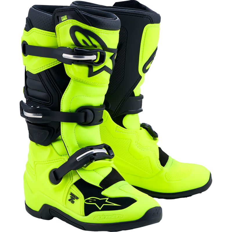 Load image into Gallery viewer, Alpinestars Tech 7S Youth Boots (2, Fluo Yellow/Black)
