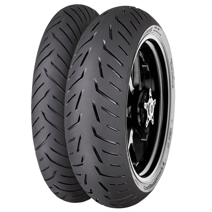 Continental 02447080000 Conti Road Attack 4 Front Tire - 110/80-19