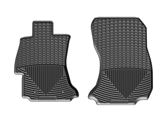 Weathertech W387 WT Rubber Mats - Front - Blk