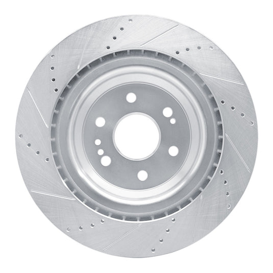 R1 Concepts 631-47079R RNC Brake Rotor - Drill & Slot