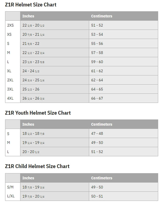Z1R Range Bladestorm Electric Helmet