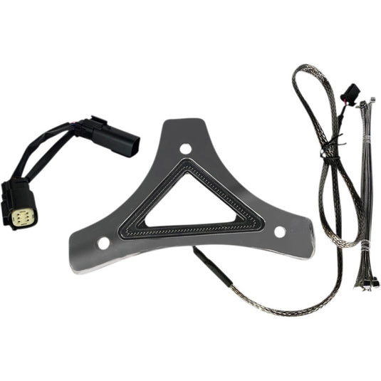 Custom Dynamics CD-BR-SS6-C Run/Brake Backrest LED Lights - Chrome