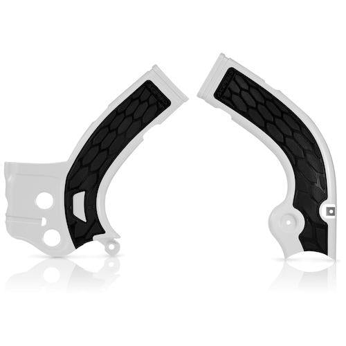 Acerbis 2640271035 X-Grip Frame Guards - White/Black