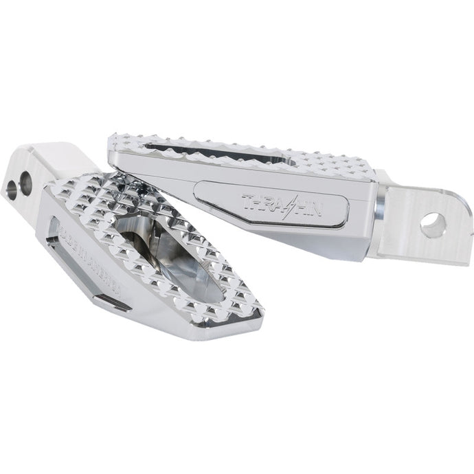 Thrashin Supply Company TSC-2021-3-SR P-54 Slim Passenger Footpegs - Chrome