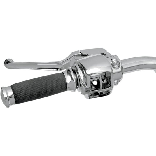 Drag Specialties 0610-0531 Chrome Handlebar Control Kit with Mechanical Clutch without Switch