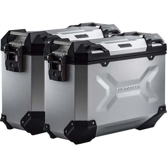 Sw-Motech KFT.01.660.70000/S TRAX ADV Side Case Set - 37/37l. - Silver