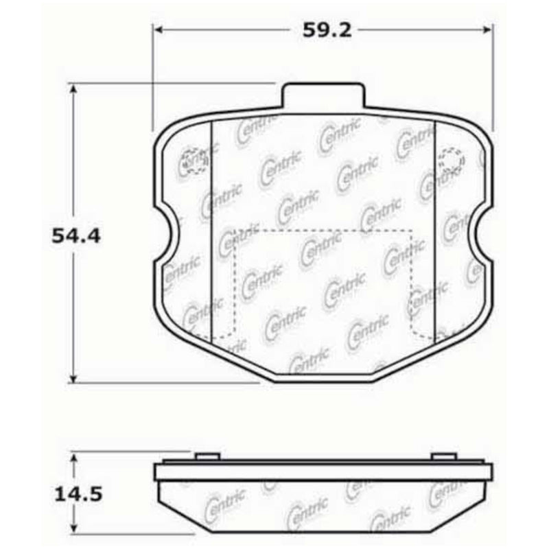 Load image into Gallery viewer, Stoptech 308.11850 ST Street Brake Pads
