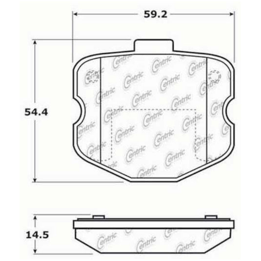Stoptech 308.11850 ST Street Brake Pads