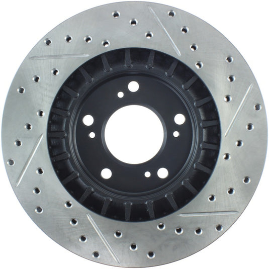 Stoptech 127.40048R ST Slot & Drill Brake Rotors