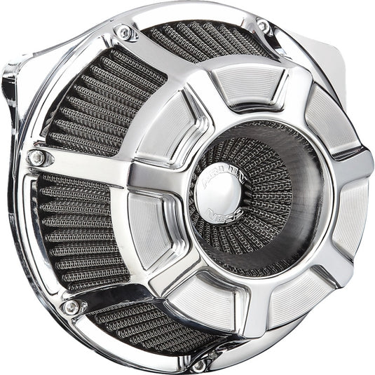 Arlen Ness 600-226 Inverted Series Air Cleaner Kit - Beveled - Chrome