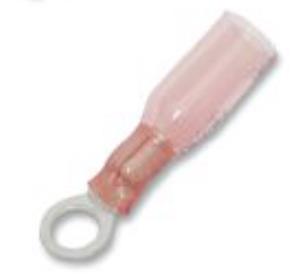 Namz NIS-19164-0003 Heat Shrink Ring Terminal for 18-22 Gauge Wire(#10)