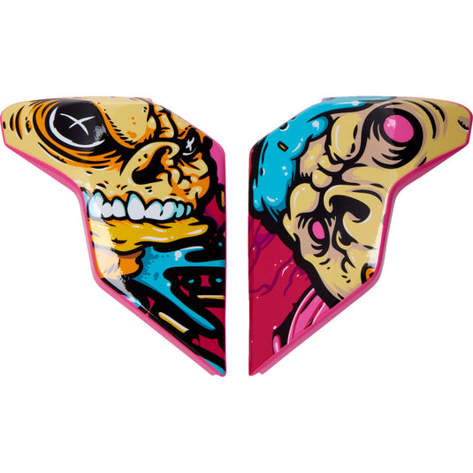Icon Side Plates for Airflite Snack Attack Helmets - Pink