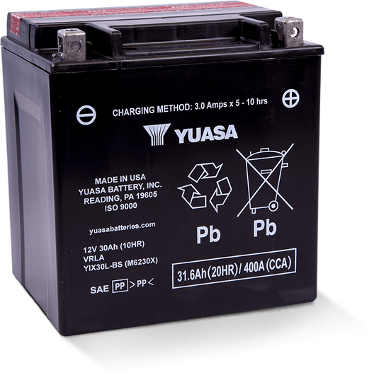 Yuasa Battery YUAM6230XPW YSA Maintenance Free Battery