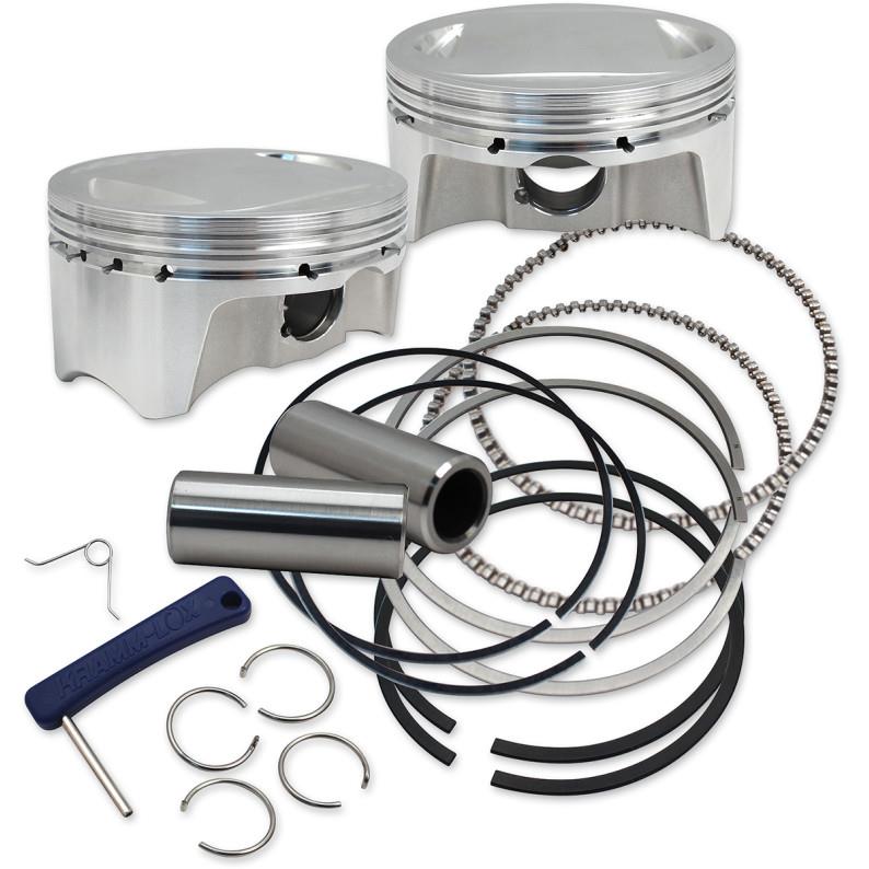S&S Cycle 920-0100 High Compression Piston Kit - 3.397in. Bore