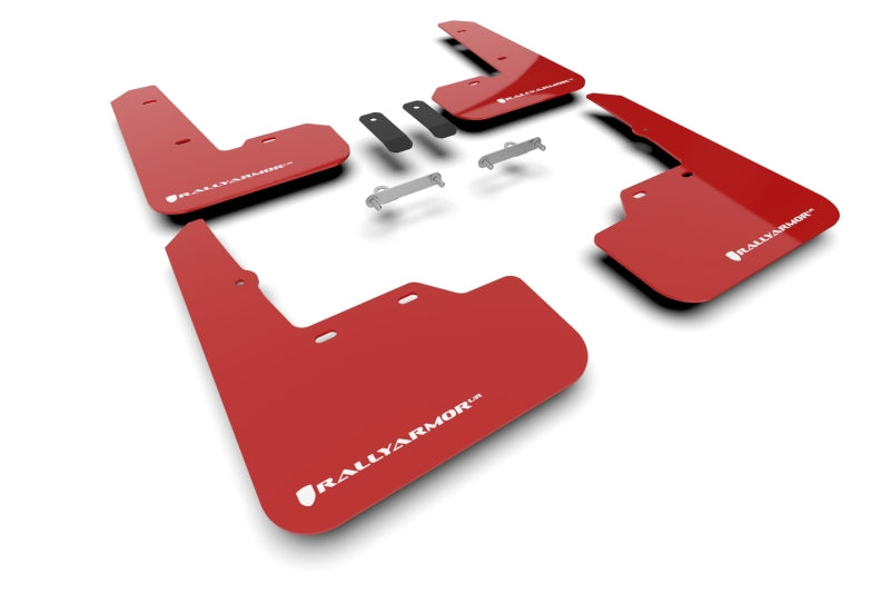 Load image into Gallery viewer, Rally Armor MF92-UR-RD/WH RAL UR Red Flap/Wht Logo
