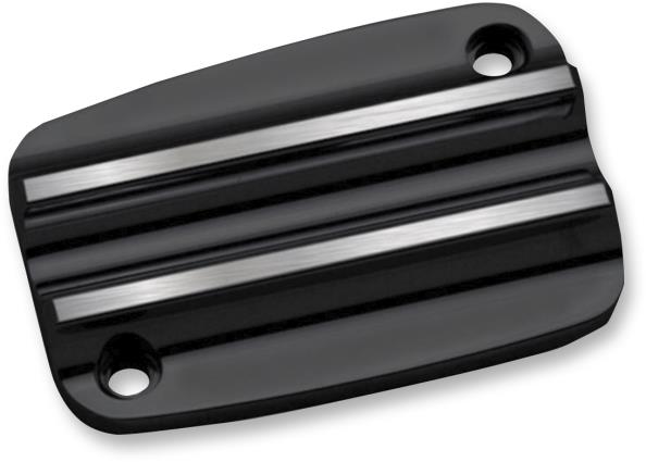 Covingtons C1175-B Front Brake Master Cylinder Cover - Finned - Black