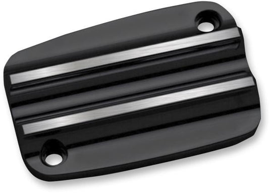 Covingtons C1175-B Front Brake Master Cylinder Cover - Finned - Black