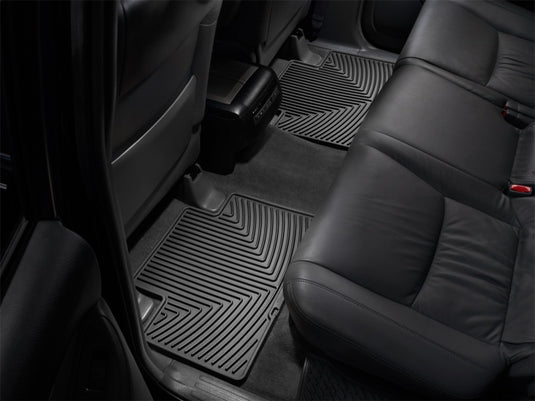 Weathertech W136 WT Rubber Mats - Rear - Blk