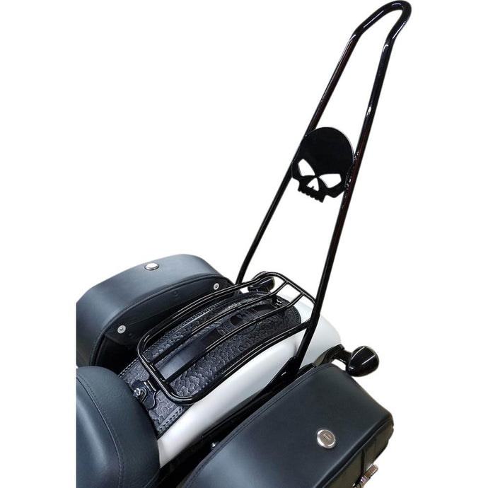 Motherwell MWL-219-GB 7in. Solo Luggage Rack - Gloss Black