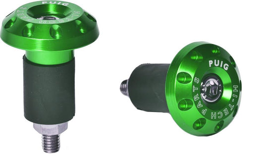 Puig 6222V Hi-Tech Bar Ends - Green
