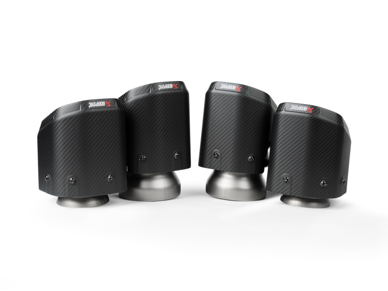 Load image into Gallery viewer, Akrapovic TP-CT/79 AKR Tail Pipe Set - Carbon
