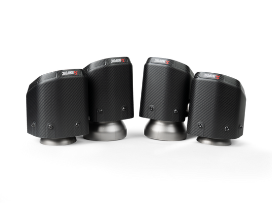 Akrapovic TP-CT/79 AKR Tail Pipe Set - Carbon