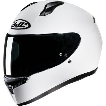 Hjc C10 Solid Helmet (XX-Large, White)