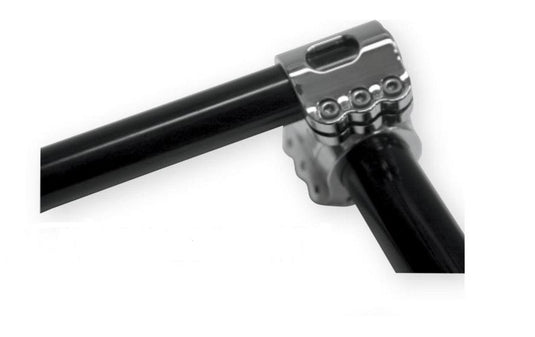 Klock Werks KWH-04-9011-BC Klip Hanger Handlebar Kit - 5in. End Rise - Black/Chrome