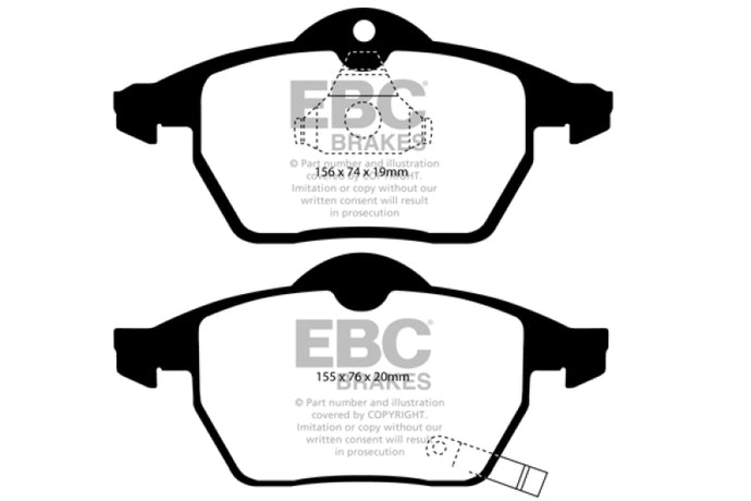 Ebc DP31443C EBC Redstuff Brake Pad Sets