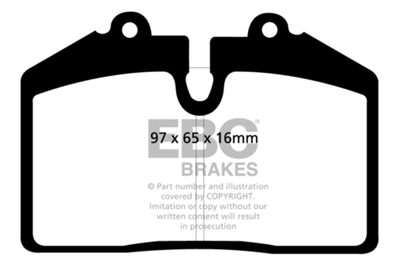 Load image into Gallery viewer, Ebc DP41013R EBC Yellowstuff Brake Pad Sets
