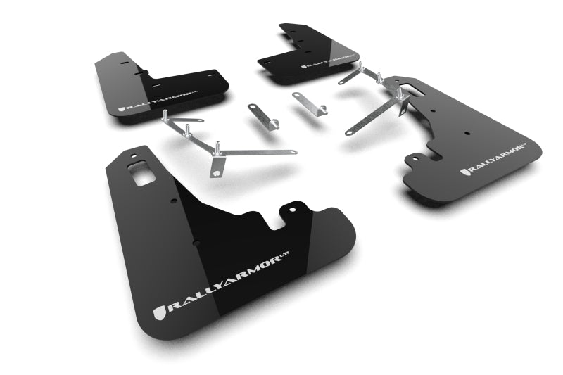 Load image into Gallery viewer, Rally Armor MF99-UR-BLK-WH RAL UR Blk Flap/Wht Logo
