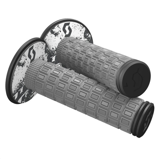 Scott Usa 269305-1019 Mellow ATV Grips - Gray/Black