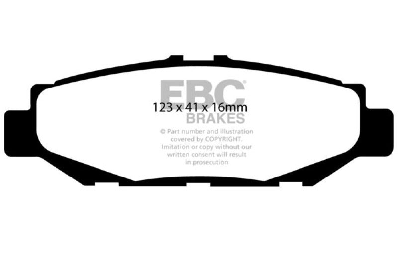 Load image into Gallery viewer, Ebc DP2848 EBC Greenstuff Brake Pad Sets
