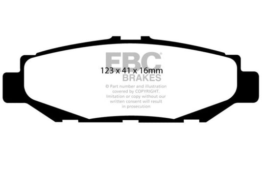 Ebc DP2848 EBC Greenstuff Brake Pad Sets