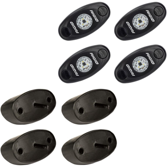 Rigid Industries 400233 Rock Light Kit - 4 Light - Blue