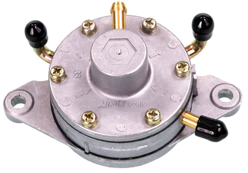 Mikuni DF52-73 Fuel Pump - Dual Outlet - Round - Flush Mount
