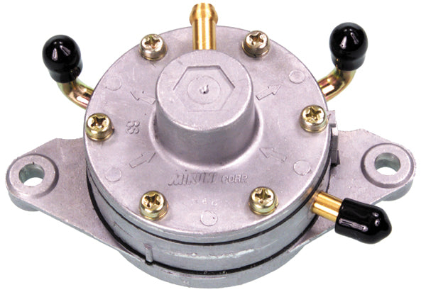 Mikuni DF52-73 Fuel Pump - Dual Outlet - Round - Flush Mount