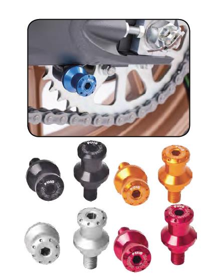 Puig 5924P Hi-Tech Spools - 10mm - Silver