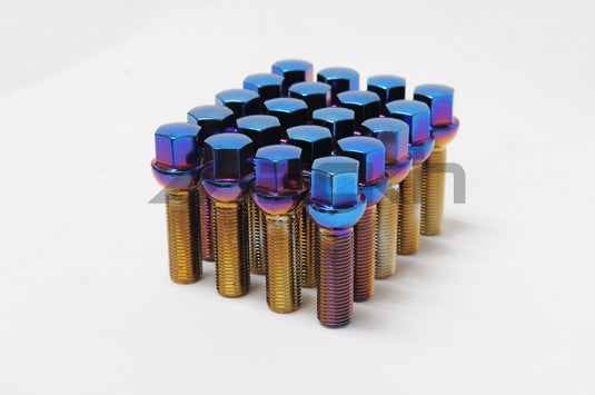 Wheel Mate 40613BR WM Mevius Lug Bolt Set