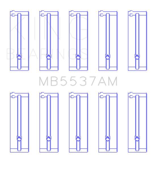 King Engine Bearings MB5537AM KING Main Bearings