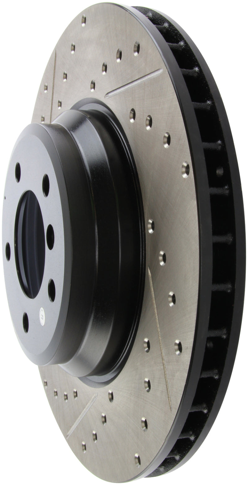 Load image into Gallery viewer, Stoptech 127.34093R ST Slot &amp; Drill Brake Rotors
