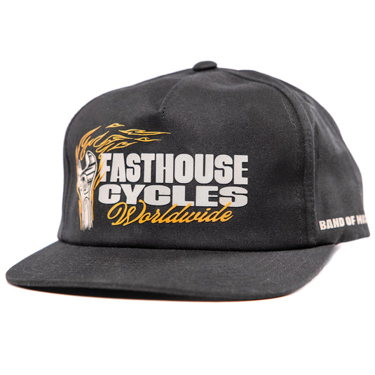 Fasthouse Spanner Hat (One Size Fits All, Black)