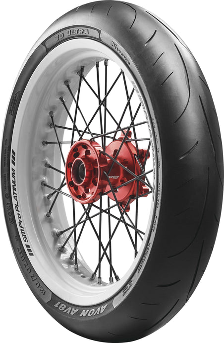 Avon Tyres 4470012 3D Ultra Xtreme Rear Tire - 180/60ZR17