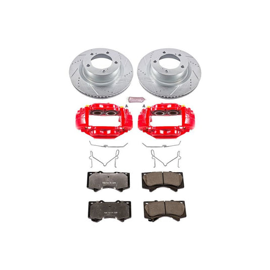 Powerstop KC2952A-36 PSB Red Calipers