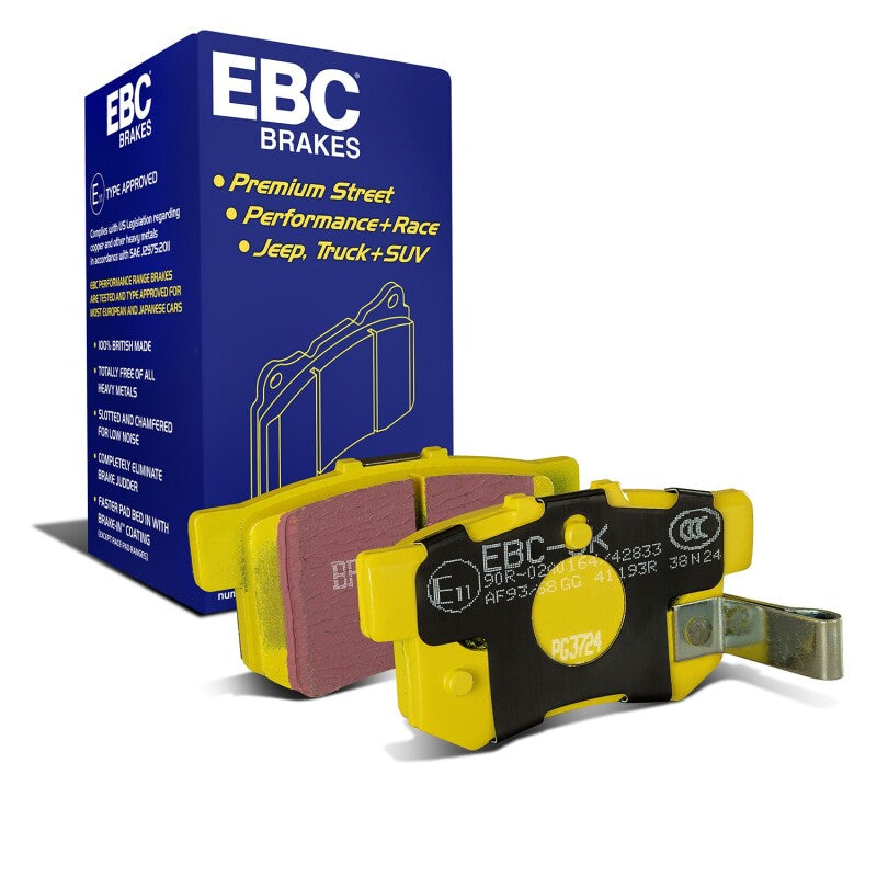Load image into Gallery viewer, Ebc DP41193R EBC Yellowstuff Brake Pad Sets
