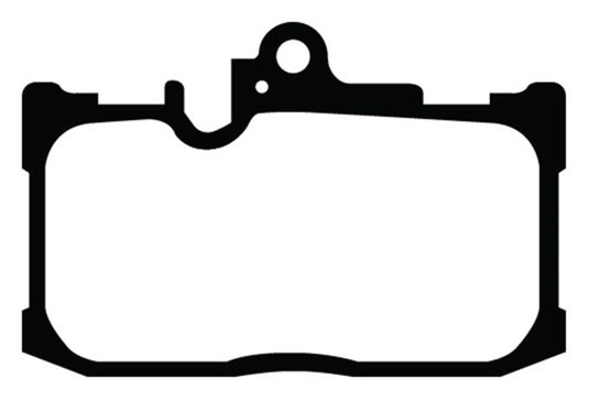 Ebc DP43017R EBC Yellowstuff Brake Pad Sets