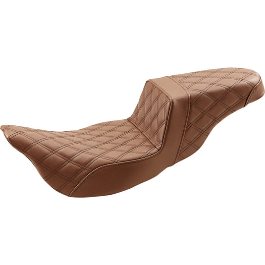 Saddlemen 808-07B-175BREX Full LS Extended Reach Step-Up Seat - Brown